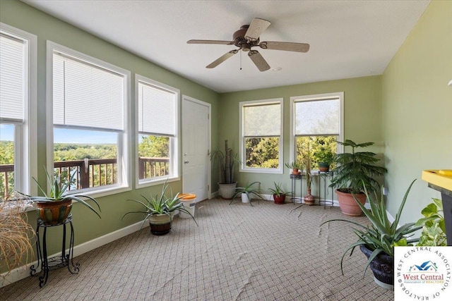 22714 Lake Dr, Warsaw, MO 65355 - sunroom featuring healthy amount of natural light