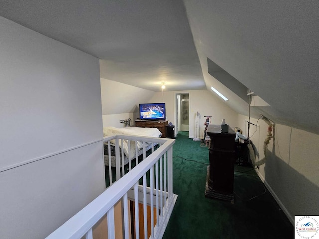 512 N Price Ln, Clinton, MO 64735 - bonus room featuring vaulted ceiling and carpet floors