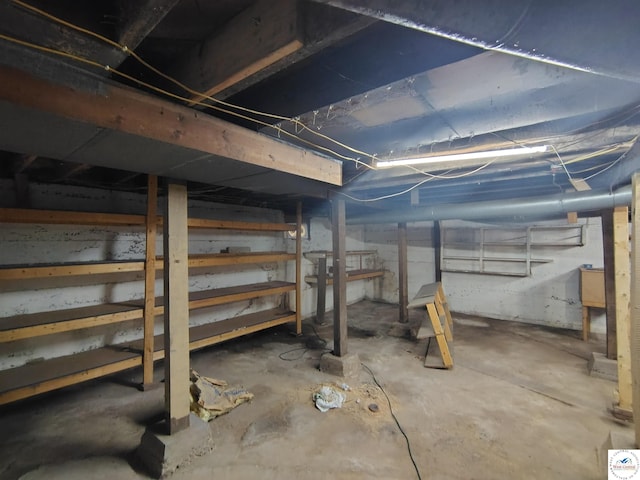 1105 Lay Ave, Warsaw, MO 65355 - view of unfinished below grade area