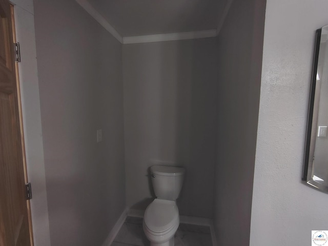 1105 Lay Ave, Warsaw, MO 65355 - bathroom with crown molding and tile patterned flooring