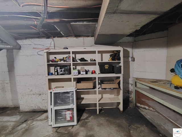 1105 Lay Ave, Warsaw, MO 65355 - view of unfinished basement