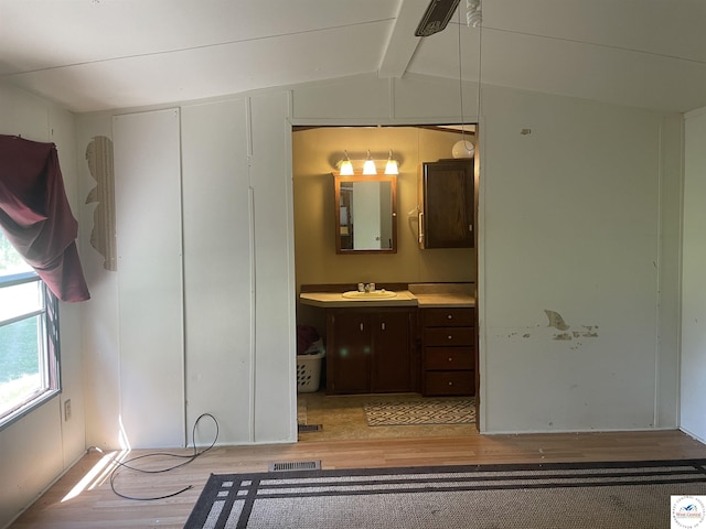 17254 Walnut Rd, Warsaw, MO 65355 - bathroom featuring wood finished floors and vanity