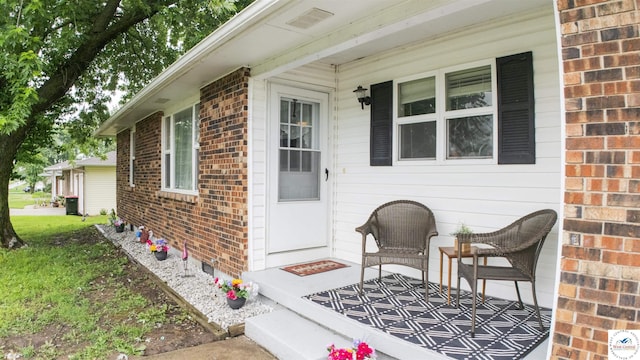 252 Shawn Ave, Lincoln, MO 65338 - property entrance with brick siding