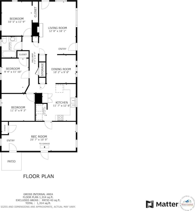 view of layout