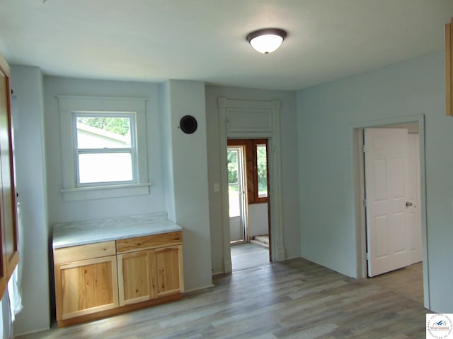 311 N Water St, Clinton, MO 64735 - unfurnished dining area featuring light wood-type flooring