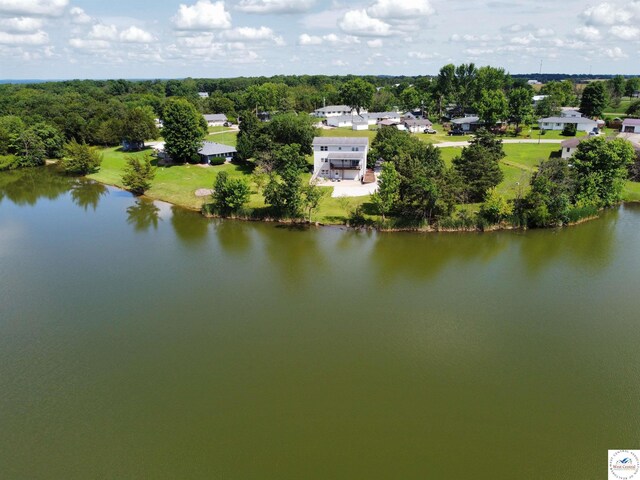225 Crescent Dr, Lincoln, MO 65338 - drone / aerial view of a large body of water