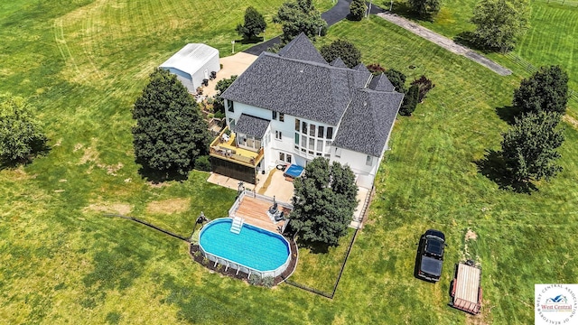 414 S Borgman Rd, Buckner, MO 64016 - view of subject property featuring a pool