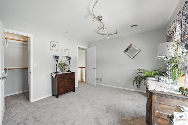 414 S Borgman Rd, Buckner, MO 64016 - carpeted bedroom with baseboards and a spacious closet