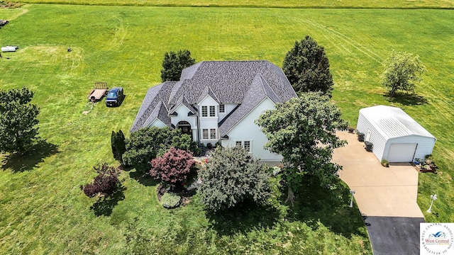414 S Borgman Rd, Buckner, MO 64016 - aerial view of property and surrounding area