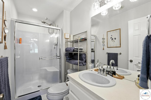 414 S Borgman Rd, Buckner, MO 64016 - full bath with a shower stall and vanity