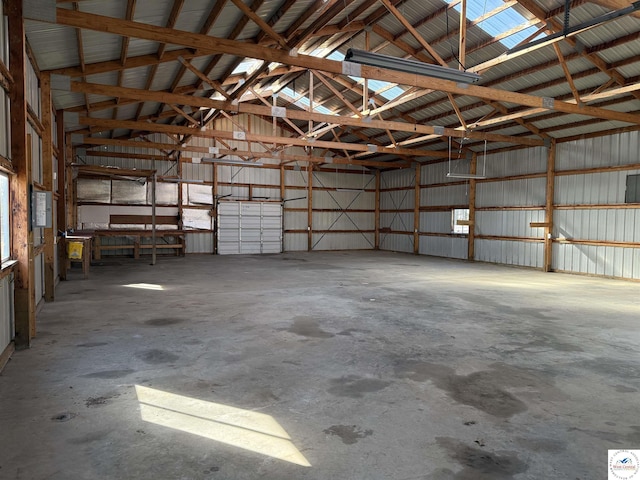 25956 S 7th Hwy, Warsaw, MO 65355 - garage featuring metal wall