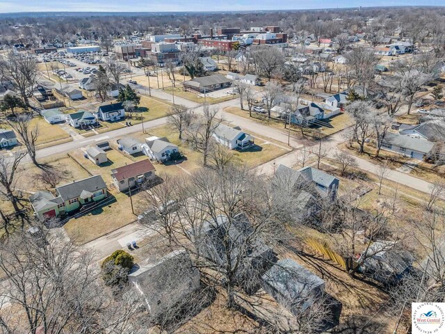 707 E 11th St, Sedalia, MO 65301 - drone / aerial view