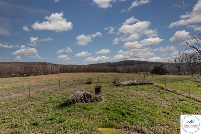 24401 Black Hawk Trl, Cole Camp, MO 65325 - view of yard featuring a view of rural / pastoral area