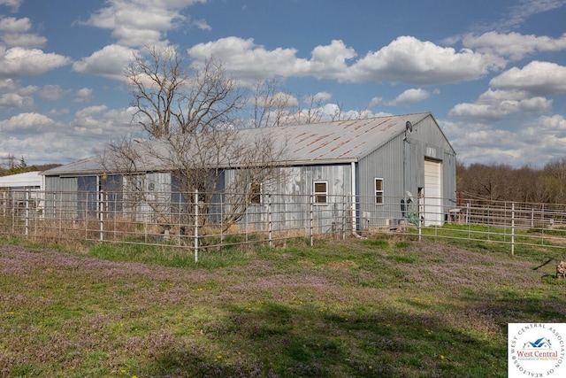 24401 Black Hawk Trl, Cole Camp, MO 65325 - view of pole building