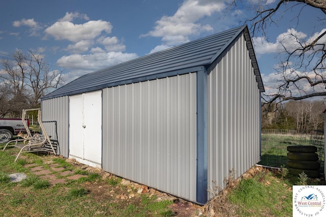 24401 Black Hawk Trl, Cole Camp, MO 65325 - view of shed