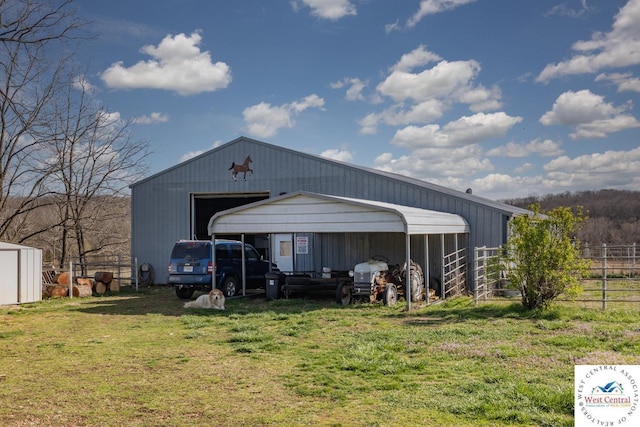 24401 Black Hawk Trl, Cole Camp, MO 65325 - view of outbuilding