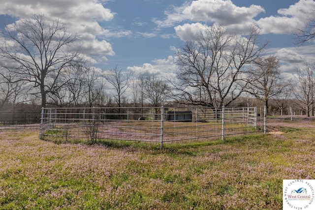 24401 Black Hawk Trl, Cole Camp, MO 65325 - view of yard with a view of countryside