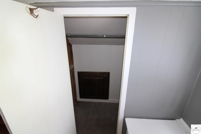view of closet