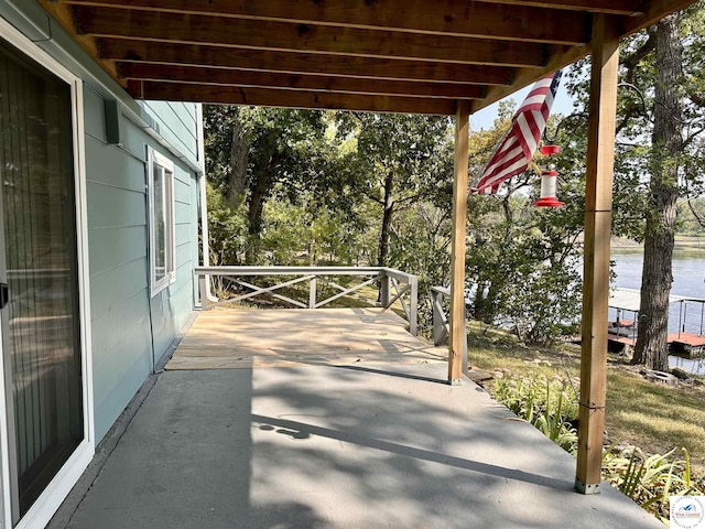 view of patio
