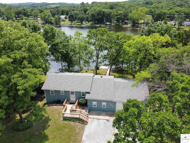 32031 Barclay Loop, Warsaw, MO 65355 - view from above of property featuring a nearby body of water