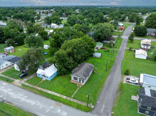 245 Randolph St, Tipton, MO 65081 - bird's eye view featuring a residential view