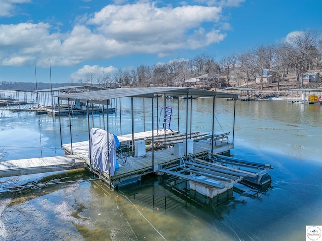 28801 Herbs Rd, Lincoln, MO 65338 - dock area with a water view