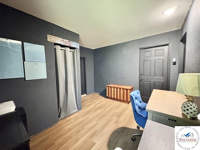 2704 Rosebud Cir, Sedalia, MO 65301 - home office with wood finished floors