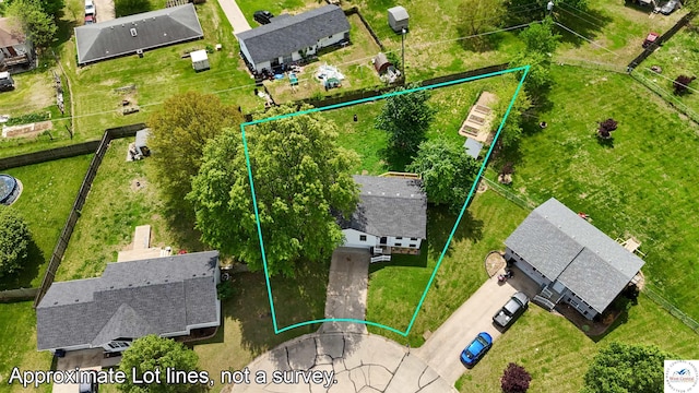 drone / aerial view