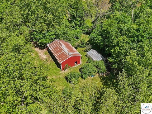 828 SE 601st Rd, Leeton, MO 64761 - bird's eye view of a forest