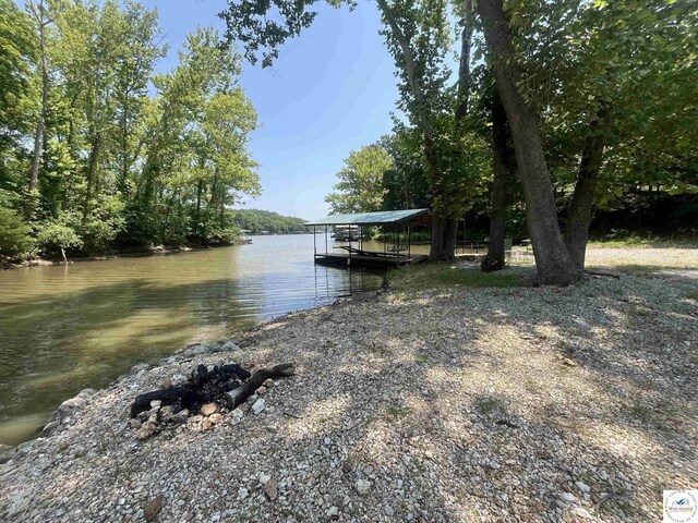 31674 Aspen Rd, Stover, MO 65078 - dock with a water view