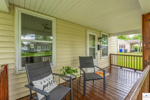 1803 S Quincy Ave, Sedalia, MO 65301 - view of porch