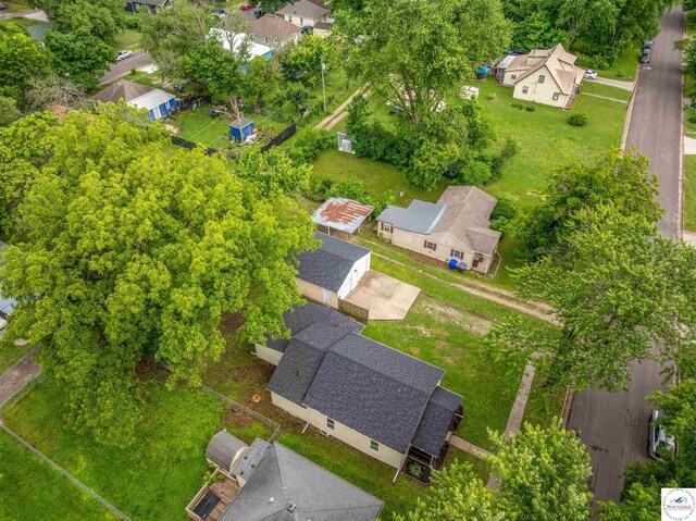 1803 S Quincy Ave, Sedalia, MO 65301 - aerial view of residential area