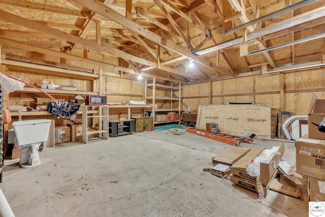 1803 S Quincy Ave, Sedalia, MO 65301 - garage featuring a workshop area