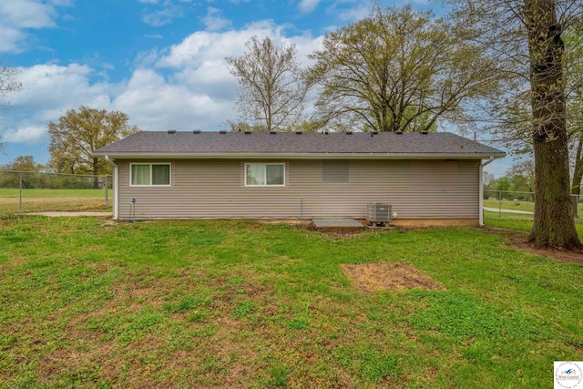216 S County Line Rd, Windsor, MO 65360 - back of house with central AC unit