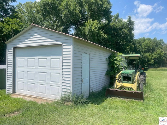 1427 Big Buffalo Rd, Stover, MO 65078 - view of detached garage