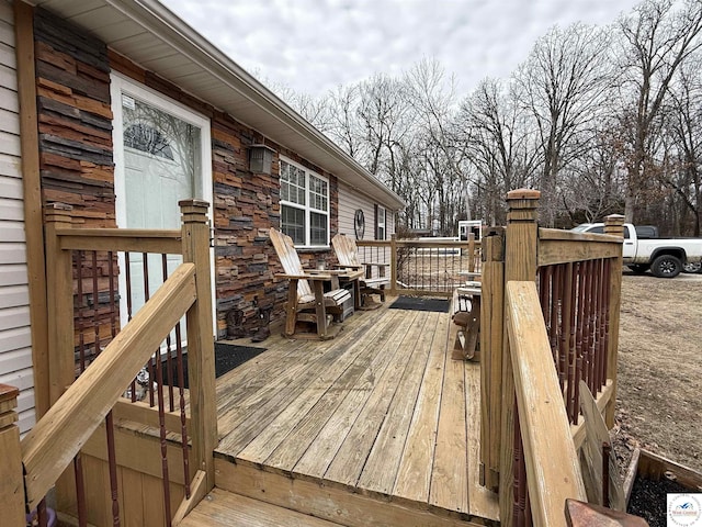 34443 Peters Ave, Warsaw, MO 65355 - view of wooden deck