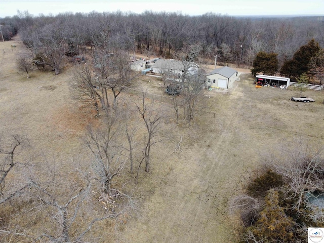 34443 Peters Ave, Warsaw, MO 65355 - drone / aerial view featuring a rural view and a view of trees