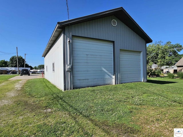 406 W Main St, Cole Camp, MO 65325 - view of garage