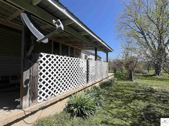 view of home's exterior