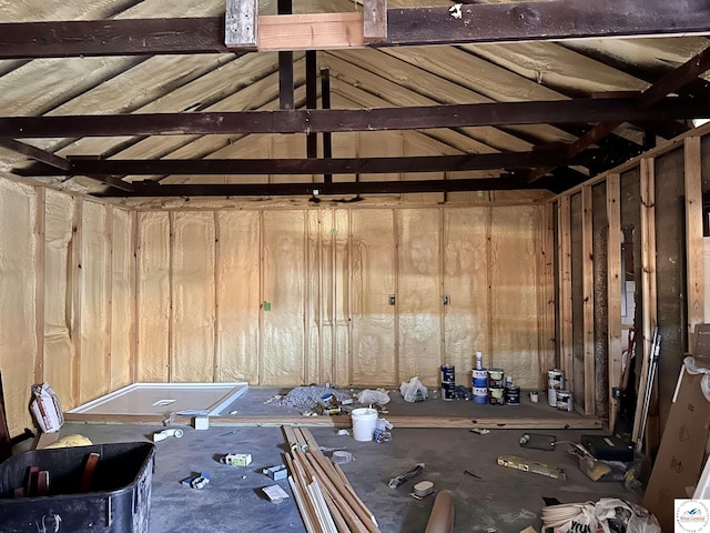403 Van Buren St, Warsaw, MO 65355 - misc room with vaulted ceiling