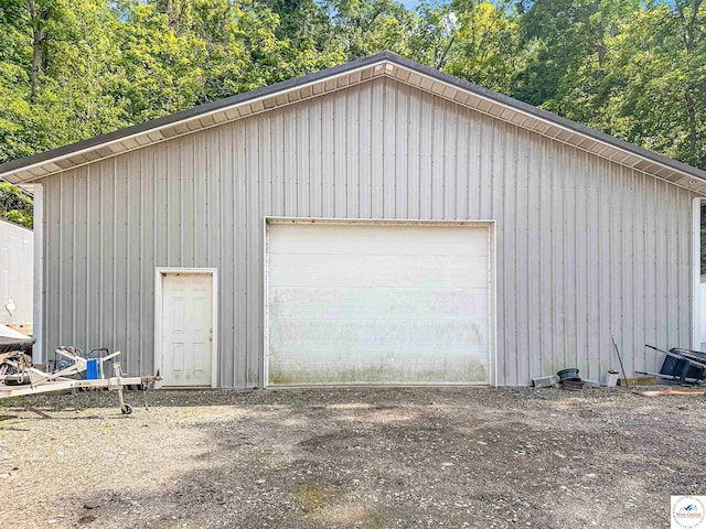 15157 Bass Rd, Gravois Mills, MO 65037 - view of detached garage