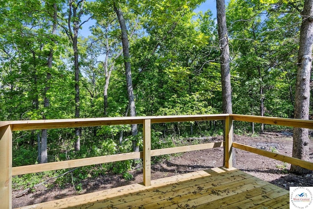 Gardiner Rd, Edwards, MO 65326 - view of wooden terrace