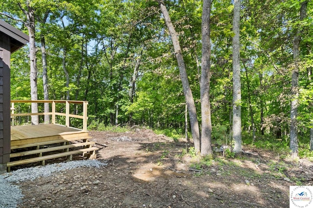 Gardiner Rd, Edwards, MO 65326 - view of yard with a deck