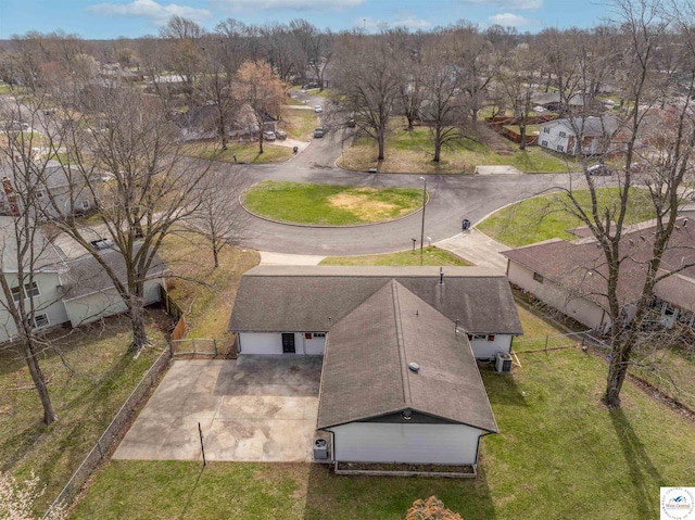 drone / aerial view