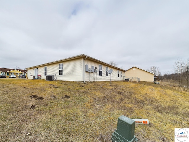113 SE 1171st Rd, Knob Noster, MO 65336 - view of property exterior with central AC unit