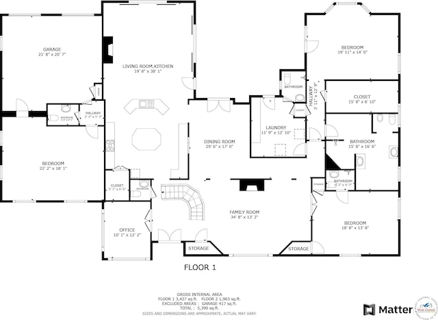 1114 W Broadway Blvd, Sedalia, MO 65301 - view of home floor plan