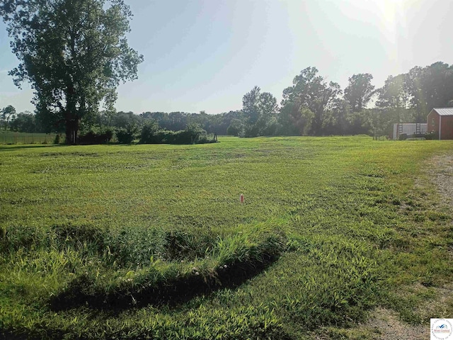 30512 S Hess Rd, Harrisonville, MO 64701 - view of grassy yard featuring a view of countryside