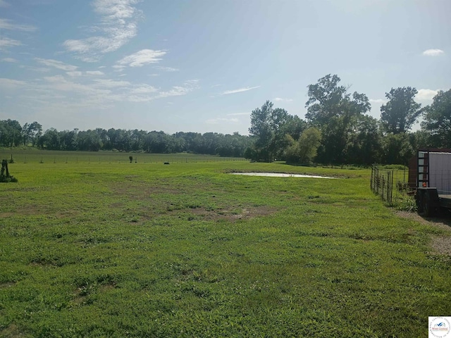 30512 S Hess Rd, Harrisonville, MO 64701 - view of green lawn with a rural view