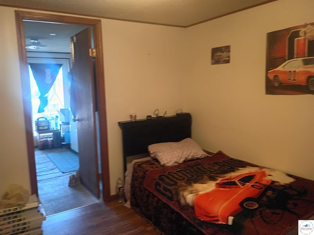30512 S Hess Rd, Harrisonville, MO 64701 - bedroom featuring wood finished floors