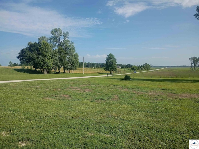 30512 S Hess Rd, Harrisonville, MO 64701 - view of green lawn with a rural view